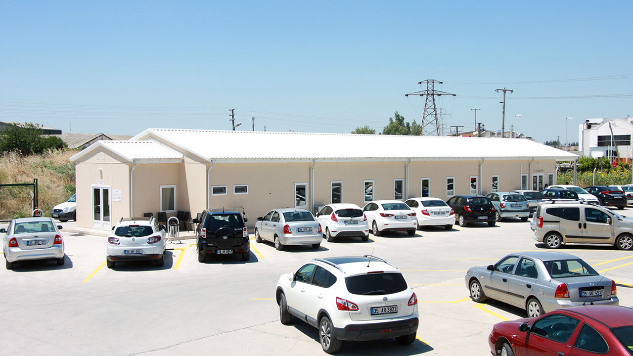 prefabrik yemekhane