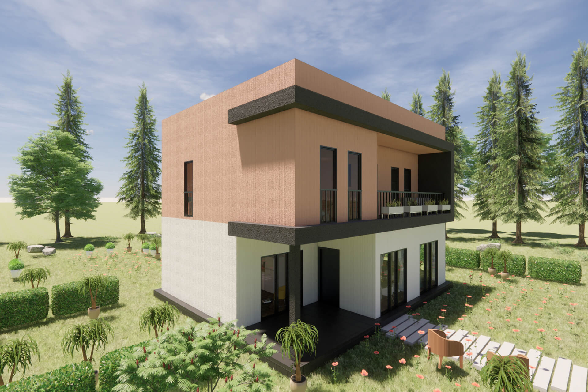 Prefabrik Modern Villa
